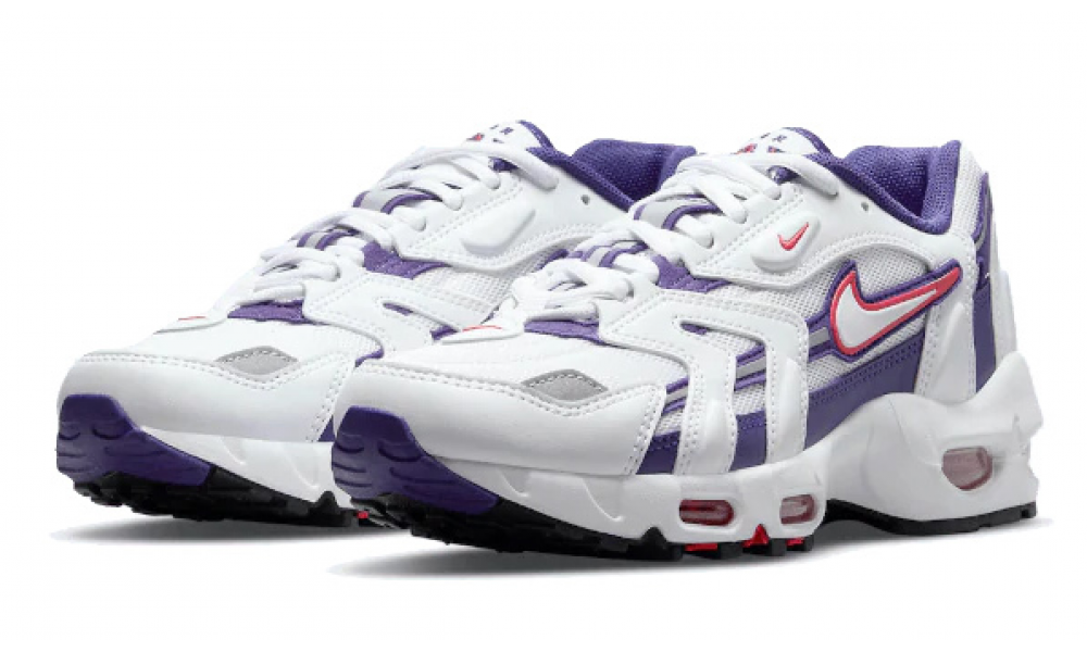 Womens purple and white nike store air max